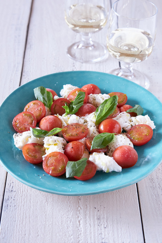 ミニトマトのカプレーゼ