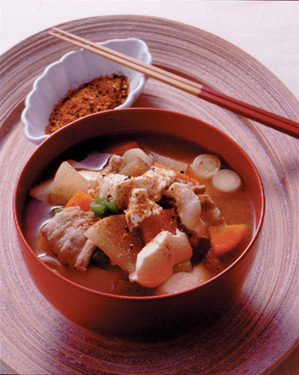 具たっぷり豚汁