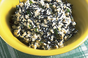 ひじきの豆腐あえ