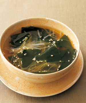 韓国風わかめスープ