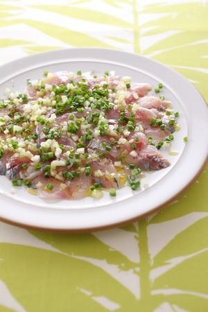 あじのカルパッチョ