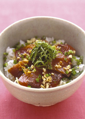 かつおのづけ丼