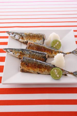 さんまのフライパン焼き