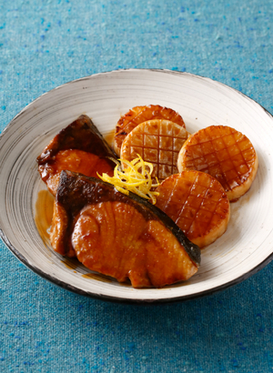 大根とぶりの照り焼き