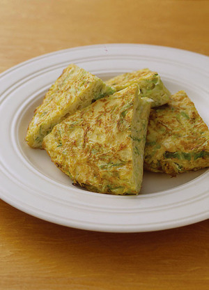 キャベツ入り卵焼き