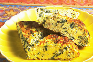 高菜入り卵焼き