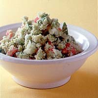 おからとアボカドのサラダ