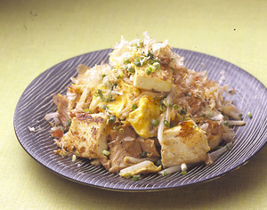 豆腐とツナのチャンプルー