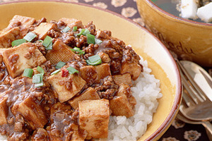 麻婆豆腐丼