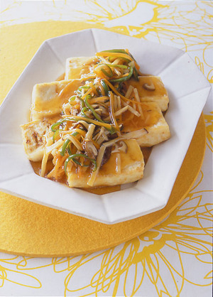 豆腐の野菜あんかけ