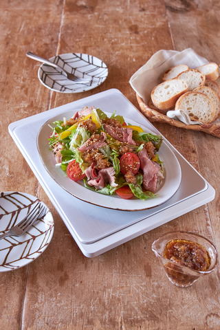 ローストビーフの和風サラダ