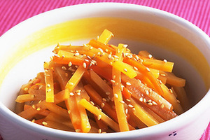 じゃがいもとにんじんのきんぴら